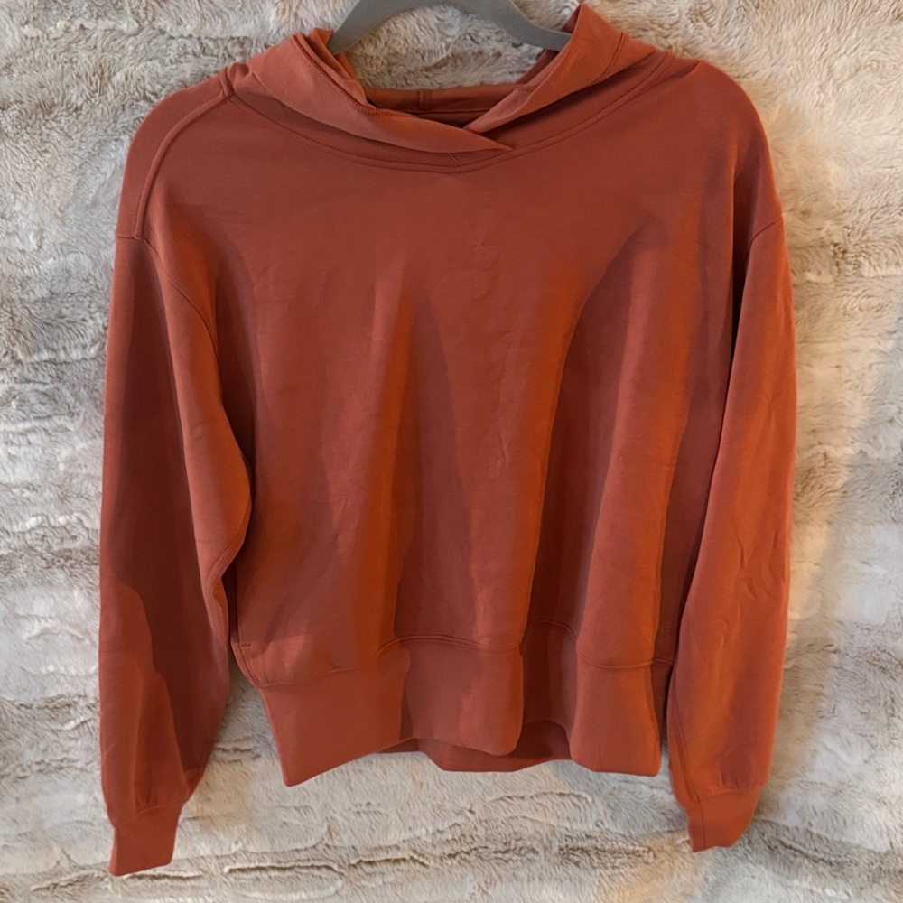 Prana Shea hoodie in burnt orange size XS
